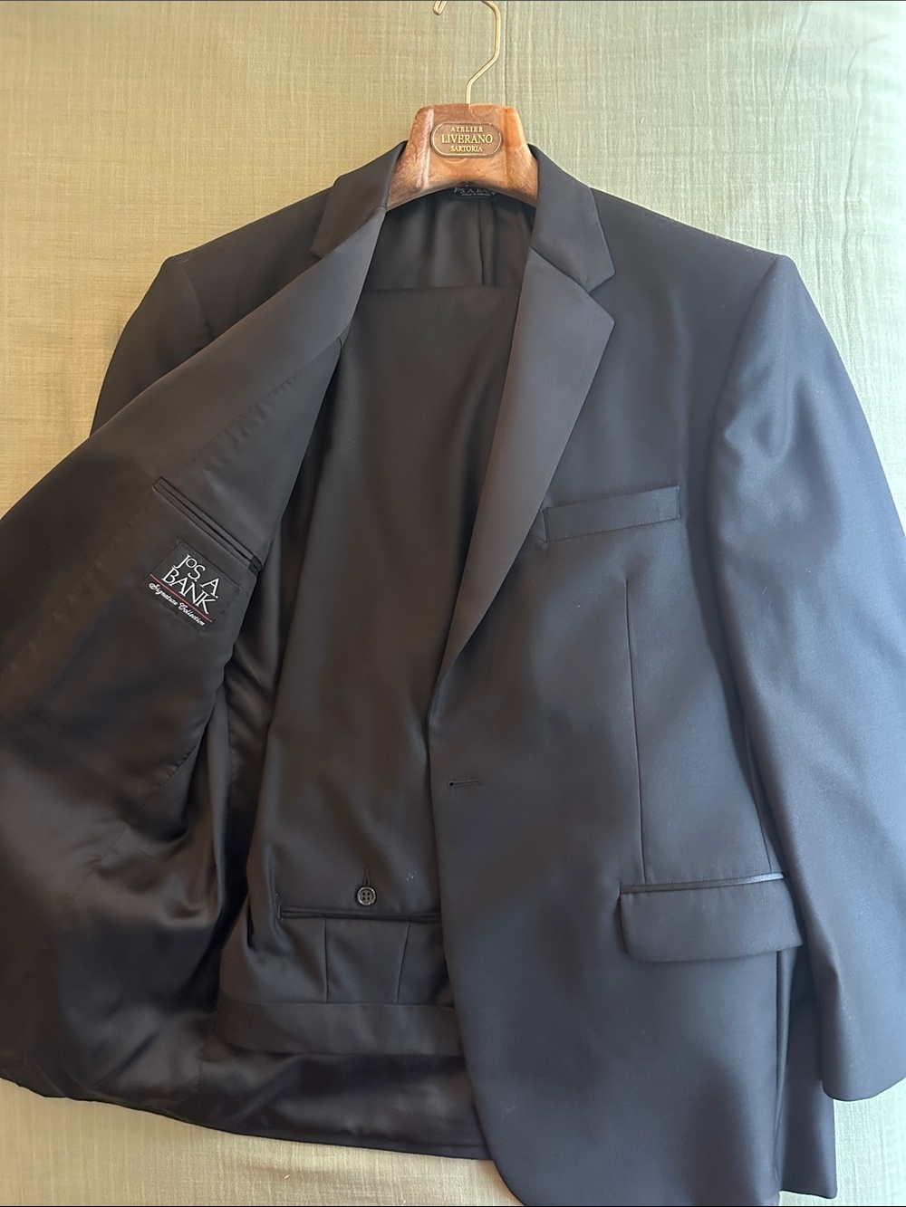 JOS A Bank Black Tuxedo